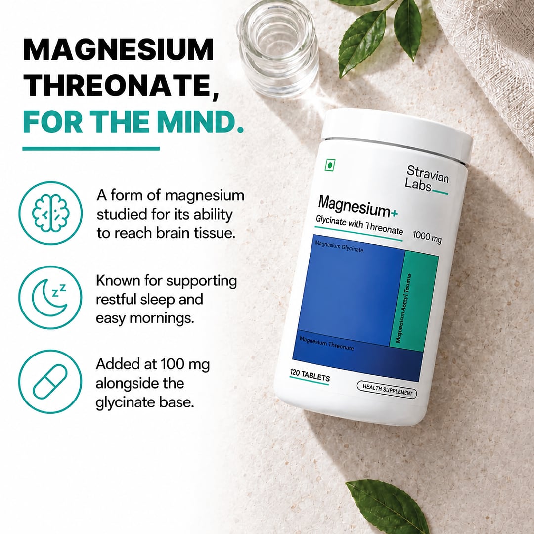 Magnesium+ — Glycinate with Threonate & Acetyl Taurate, 1000mg — image 4 of 9