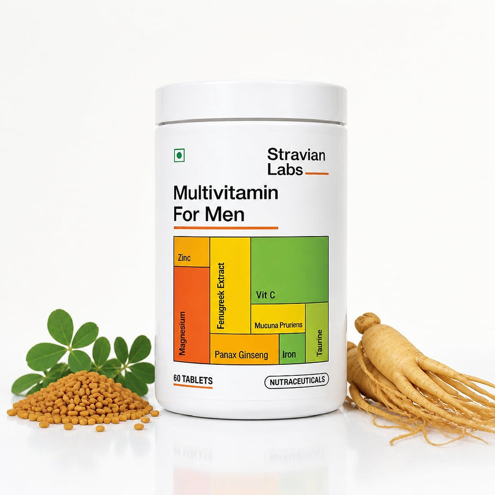 Multivitamin for Men — with Ginseng, Taurine & Fenugreek, 60 Tablets