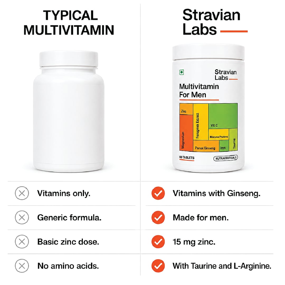 Multivitamin for Men — with Ginseng, Taurine & Fenugreek, 60 Tablets — image 7 of 9