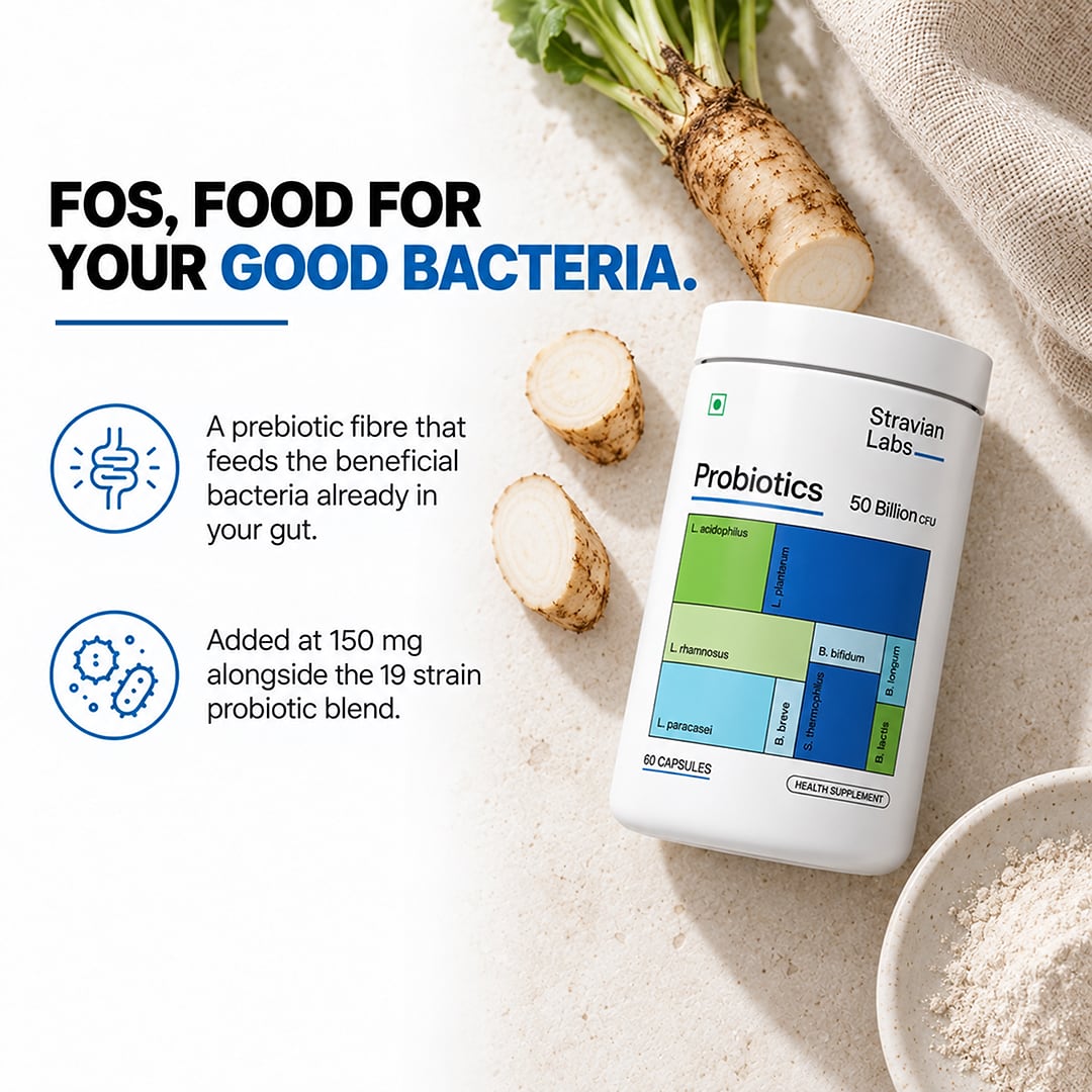 Probiotics 50 Billion CFU — 20 Strains with Prebiotic, 60 Capsules — image 5 of 10